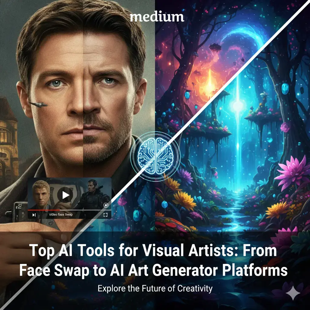 Top AI Tools for Visual Artists From AI Face Swap to AI Art Generators